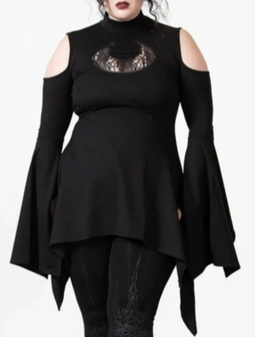 Moonshine Cold Shoulder Top